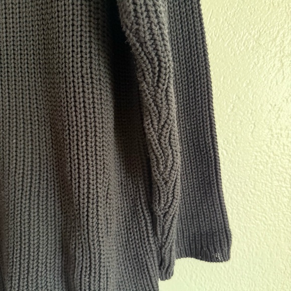 Jenni Kayne Organic Cotton Cabin Sweater Size XXL Knit Oversized V-Neck Slouchy - Picture 7 of 13